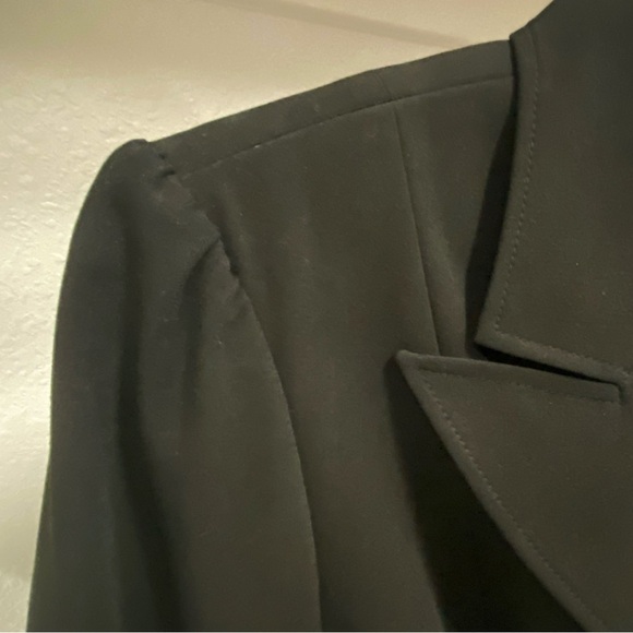 Worthington Works Stretch Black Blazer Suit Jacket size 18 - Picture 4 of 9